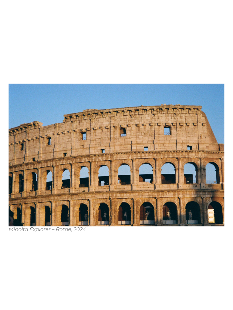 Minolta Explorer - Rome, 2024